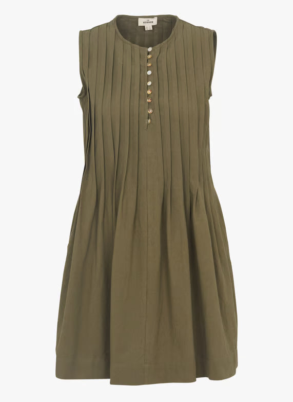 The Korner Flared Short Cotton Dress