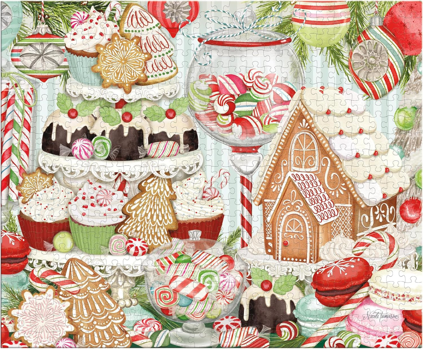 Holiday Treats Countdown Calendar - 500 Pc Puzzle