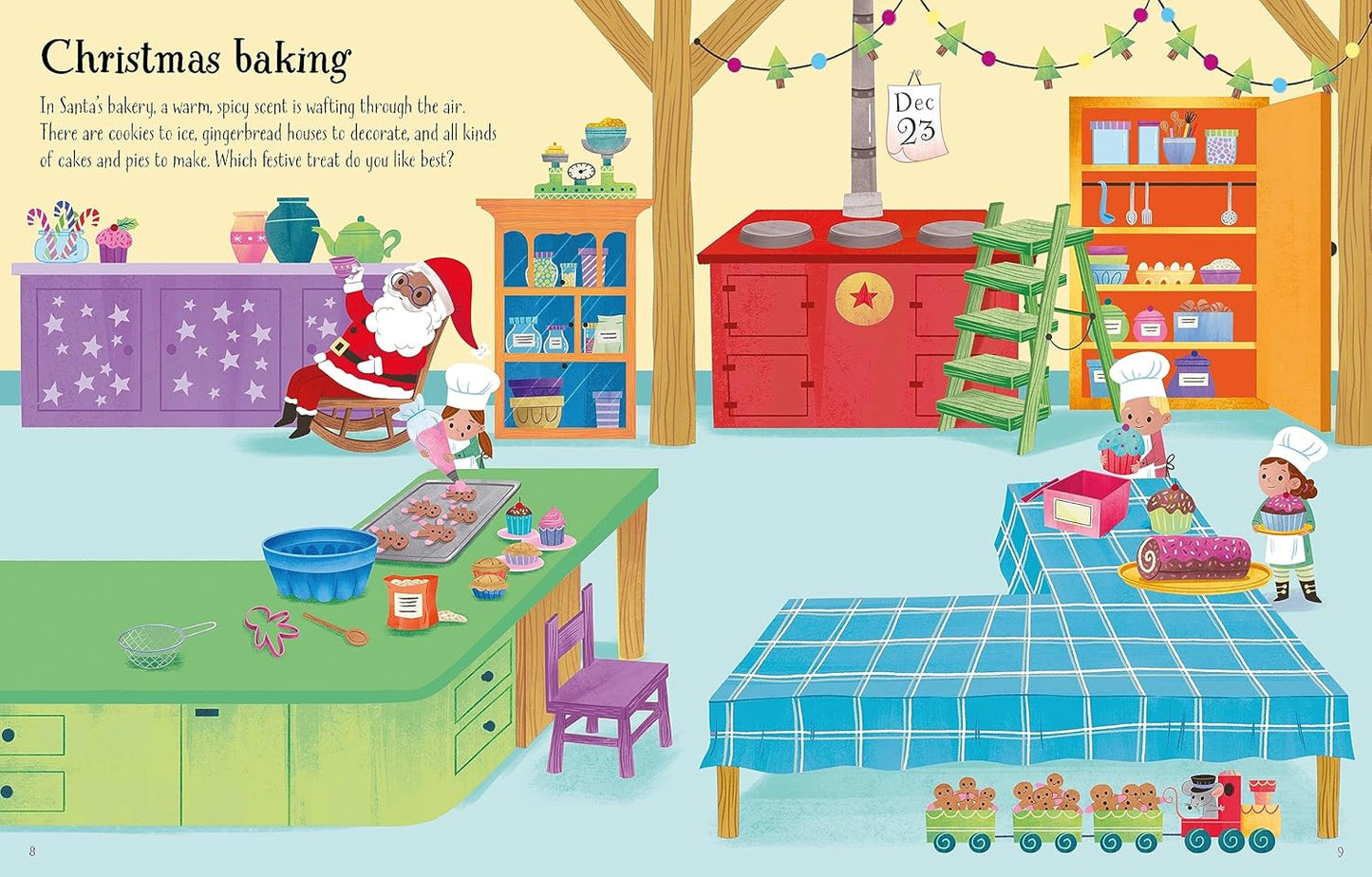 First Sticker Book Christmas