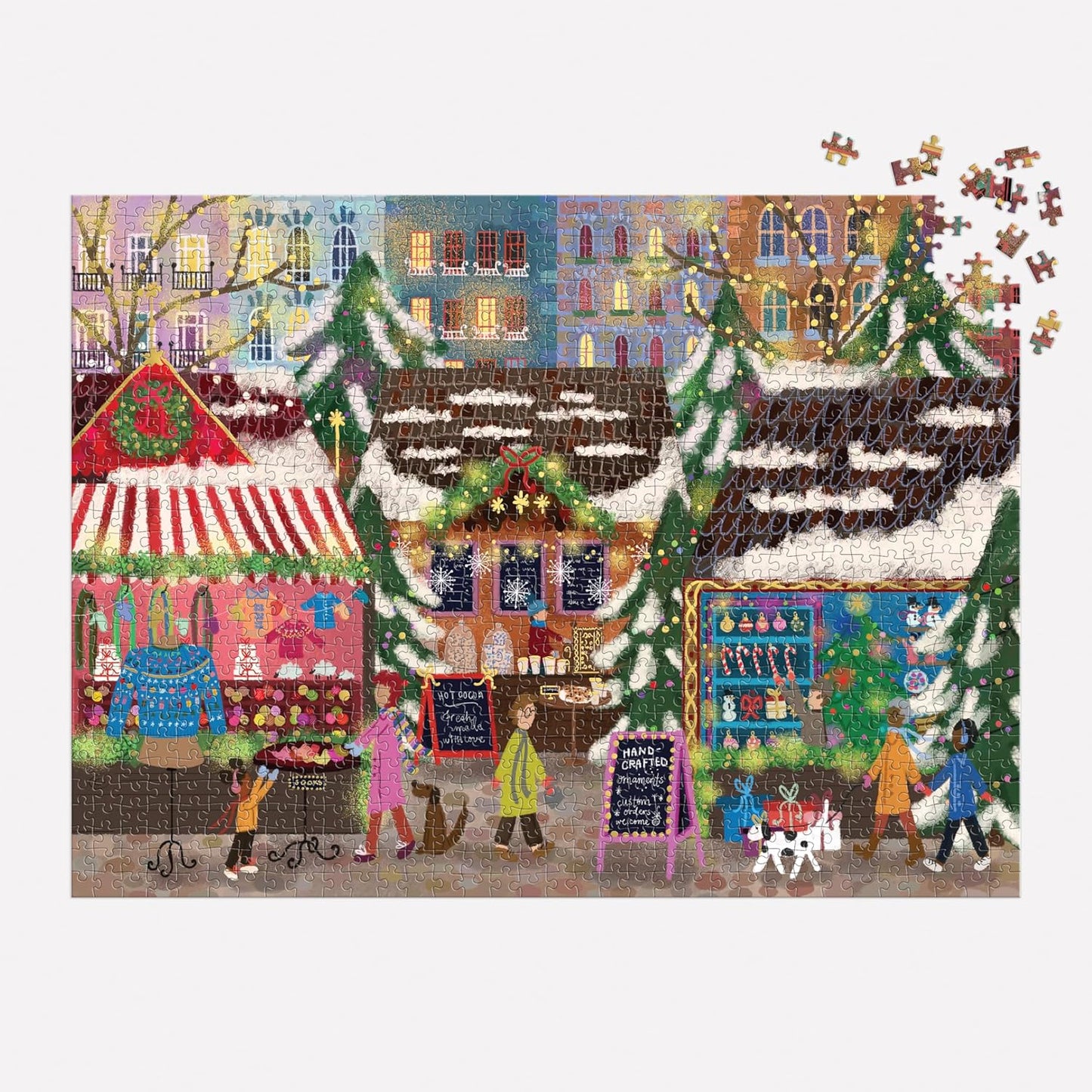 Joy Laforme Merry Market 1000 Piece Puzzle