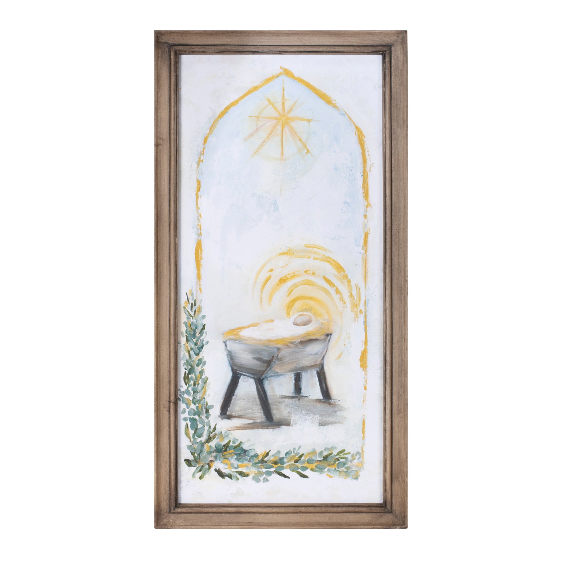 Manger Framed Art