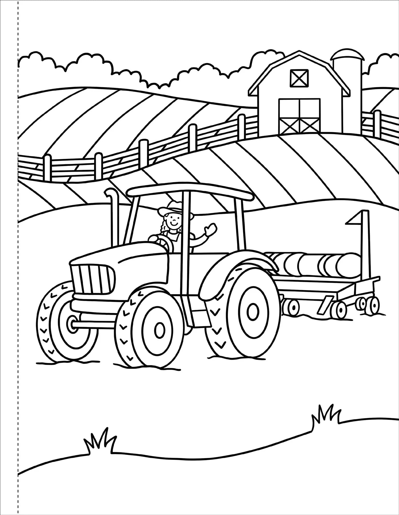 My First Coloring Book! On the Farm!