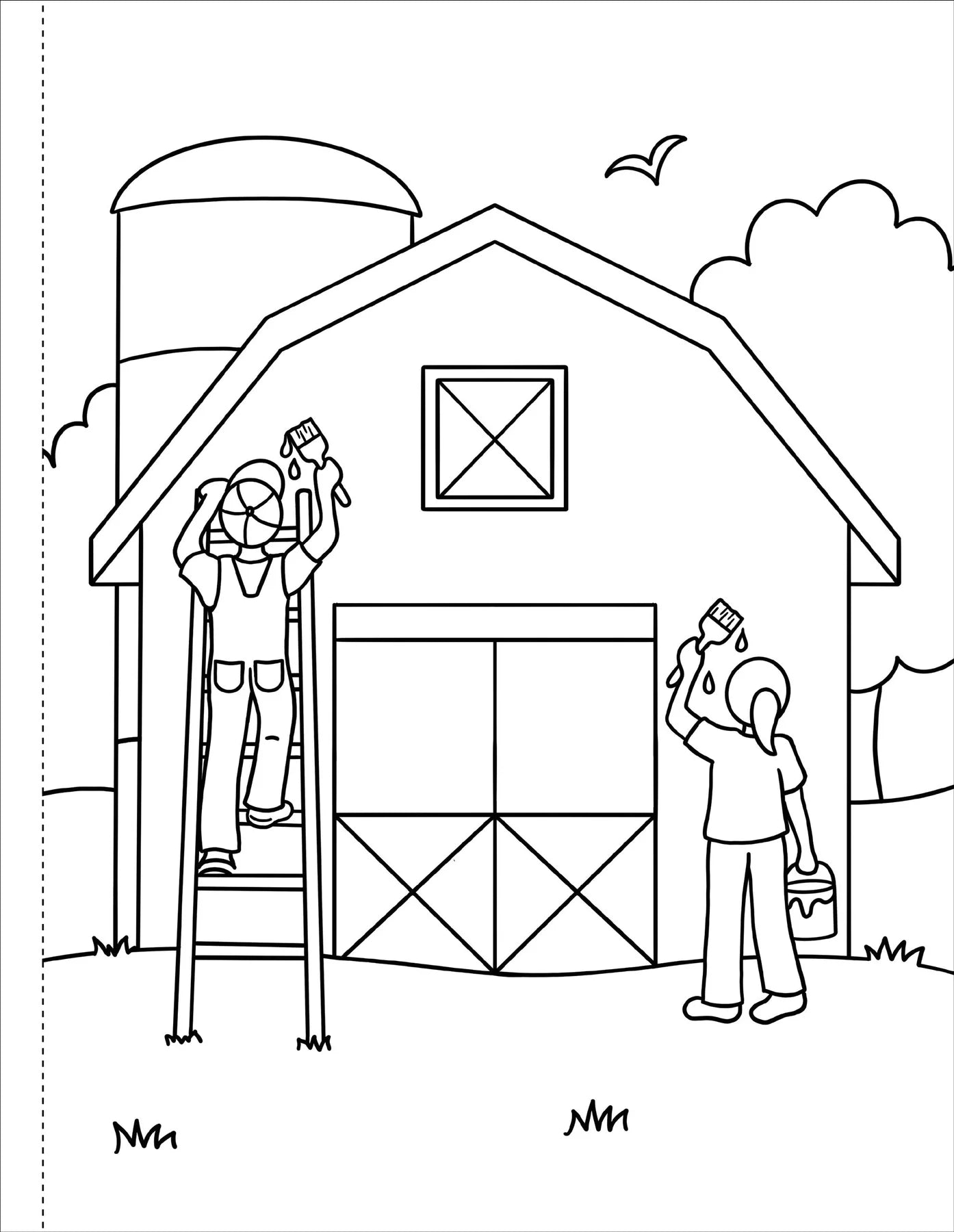 My First Coloring Book! On the Farm!
