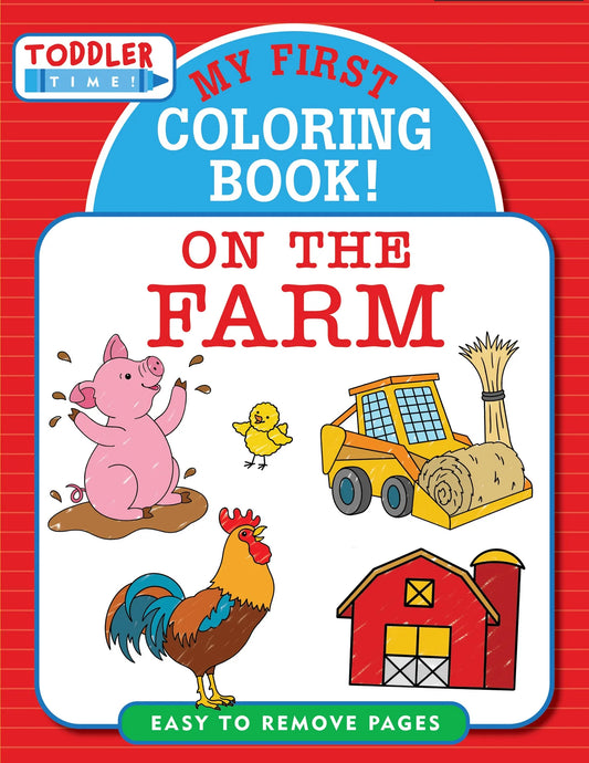 My First Coloring Book! On the Farm!