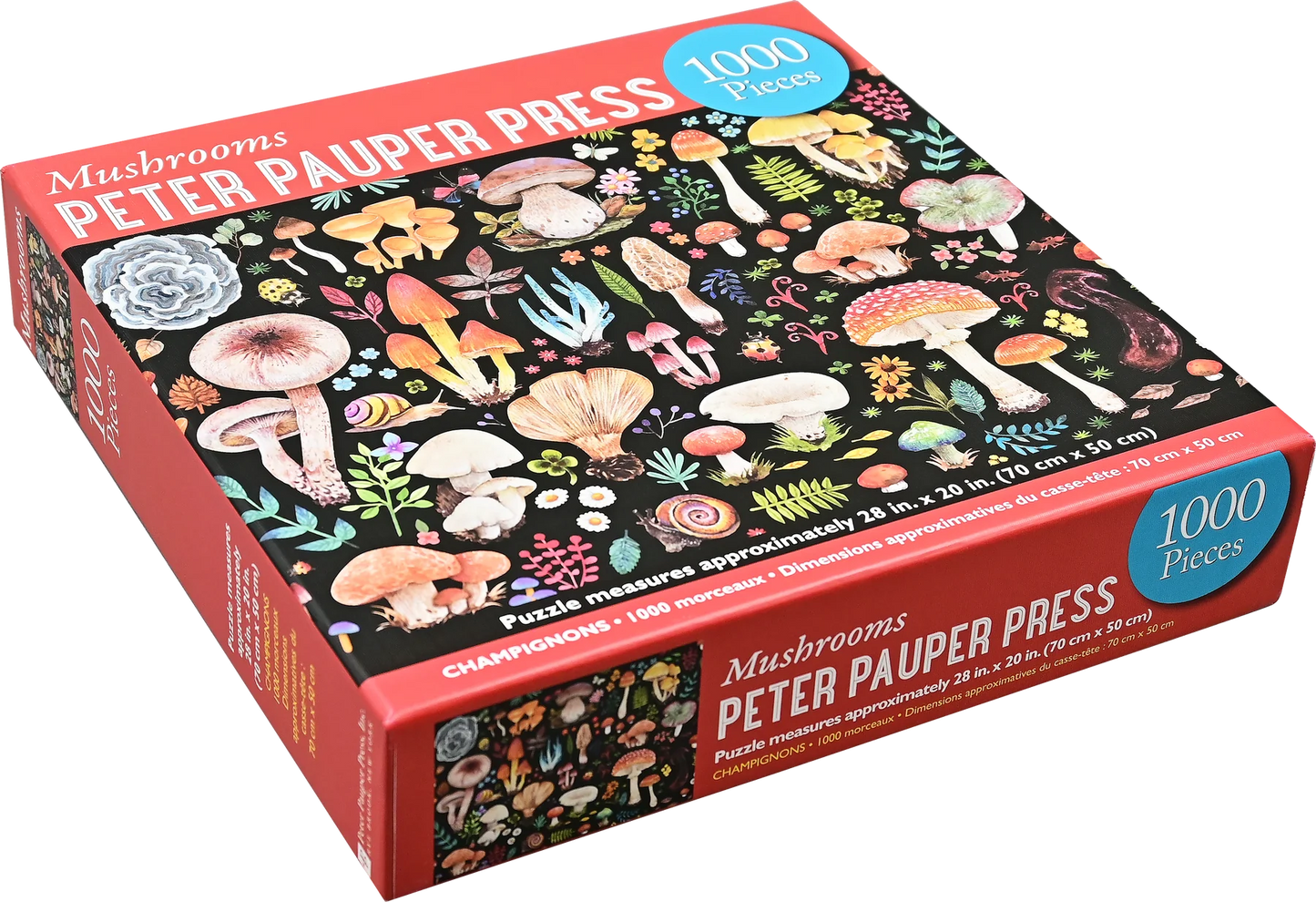  Mushrooms 1000 Piece Jigsaw Puzzle