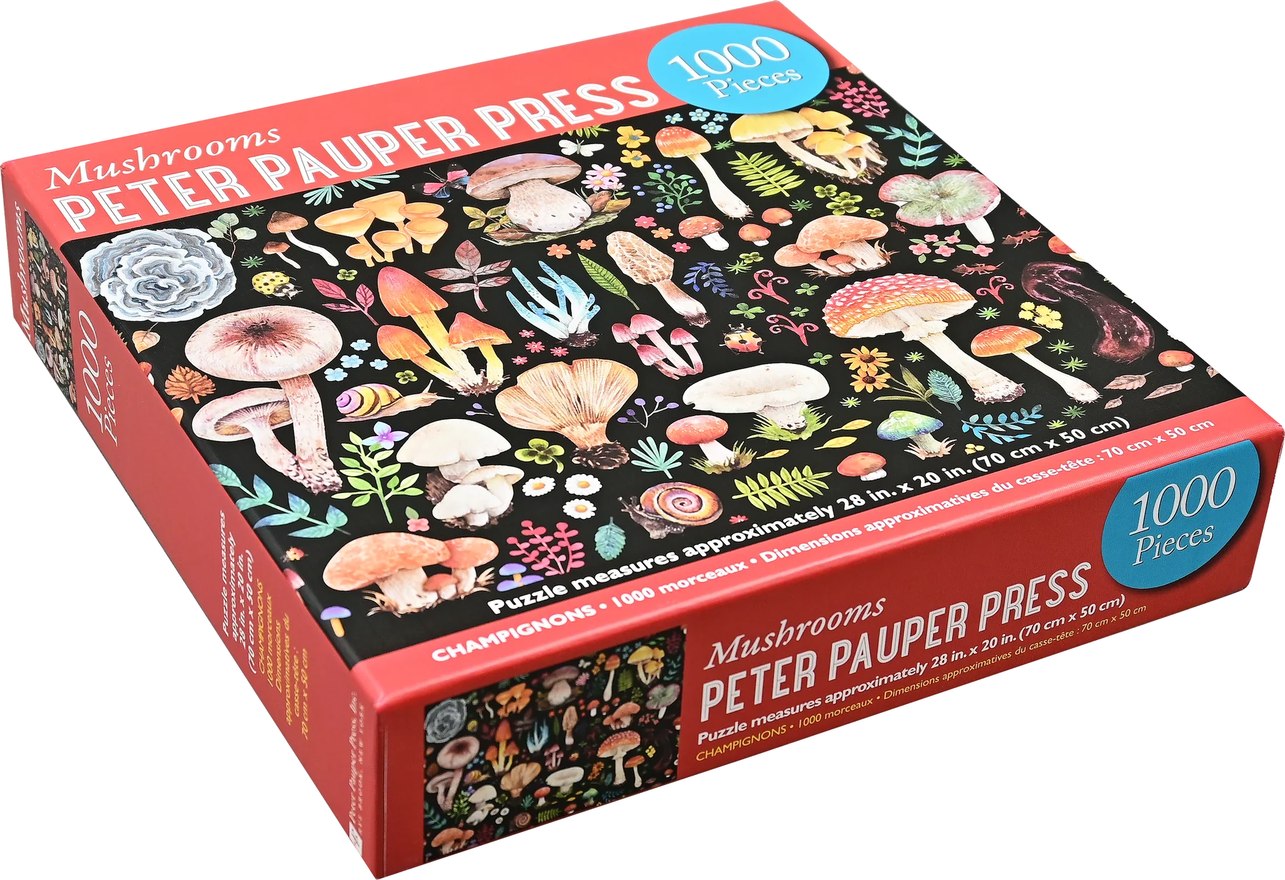  Mushrooms 1000 Piece Jigsaw Puzzle