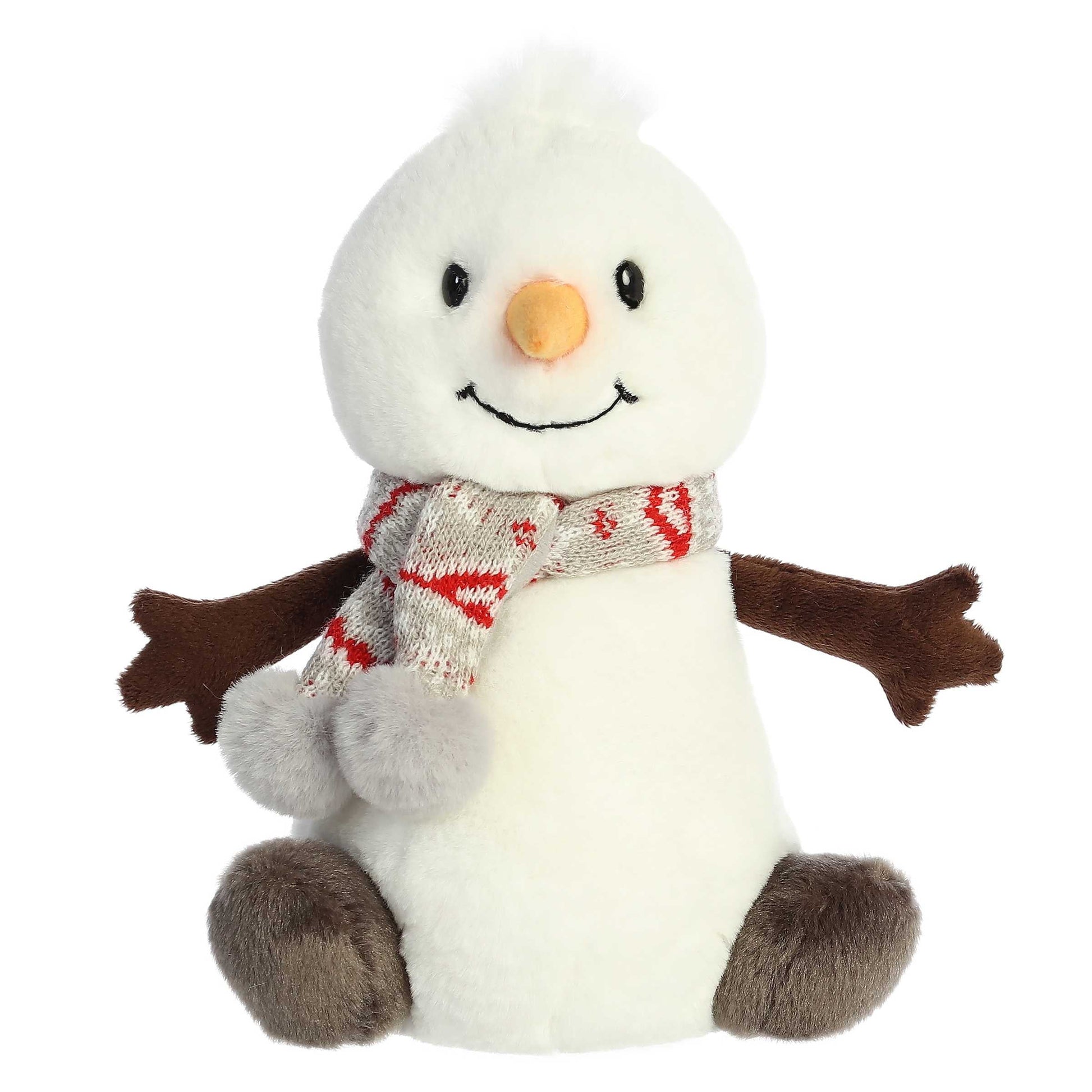 Land of Lils - 10" Wren Snowman With Scarf