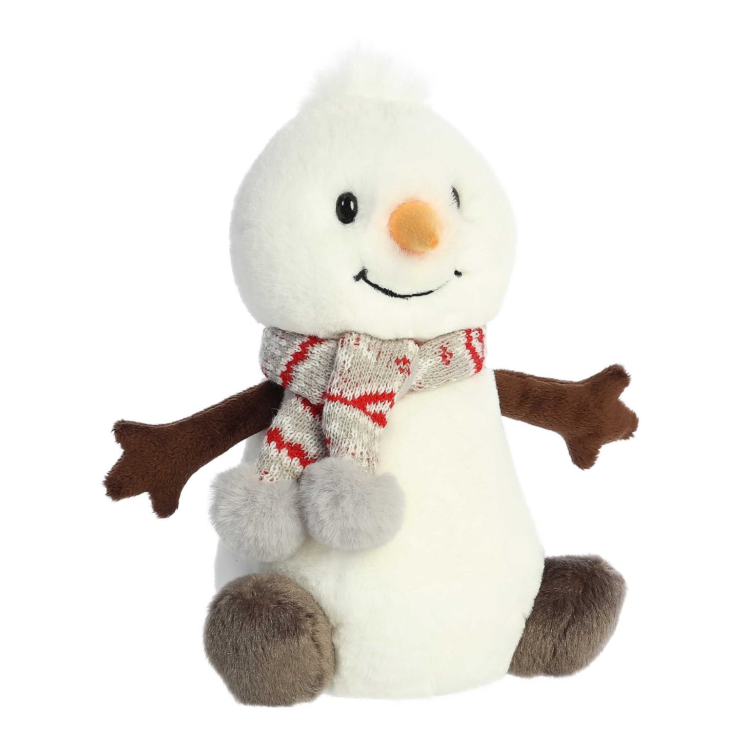 Land of Lils - 10" Wren Snowman With Scarf