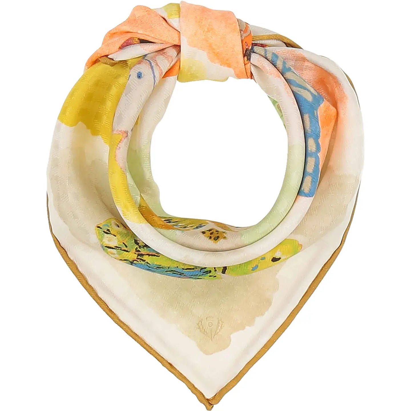 Fraas Butterfly Stamps Silk Neckie