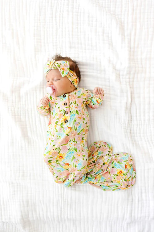 Lou Lou Knotted Gown - Multiple Color Options