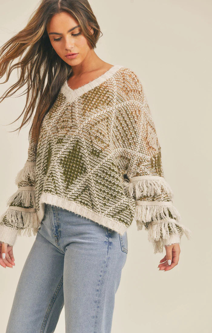Sadie & Sage Soft Aztec Sweater