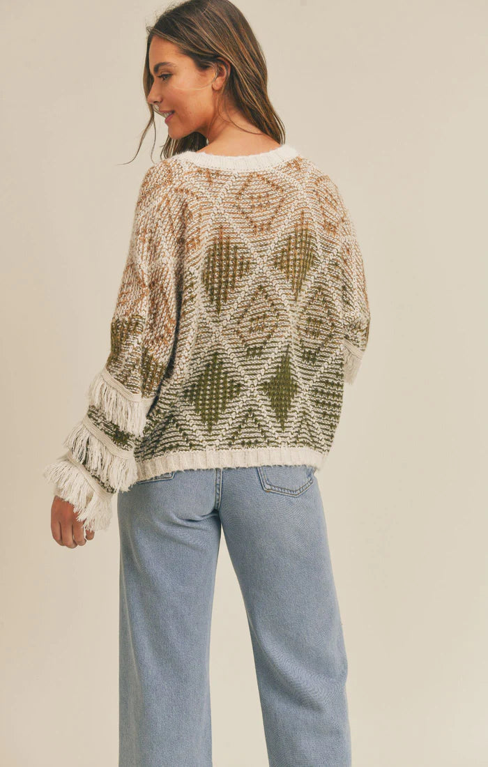 Sadie & Sage Soft Aztec Sweater