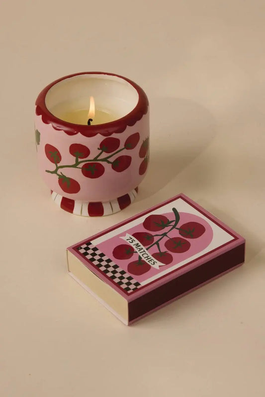 A Dopo "Tomato Vine" Candle And Boxed Matches