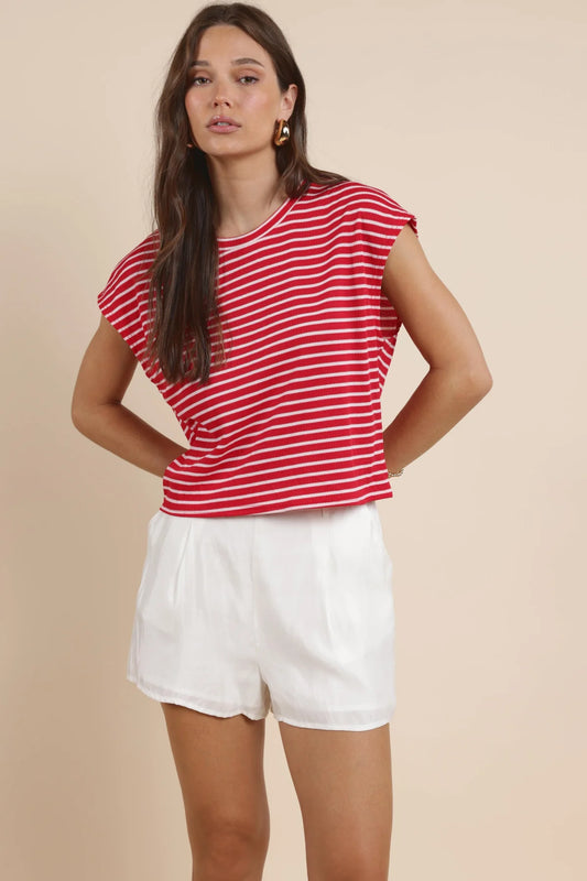 Sadie & Sage Chase The Sun Striped Top