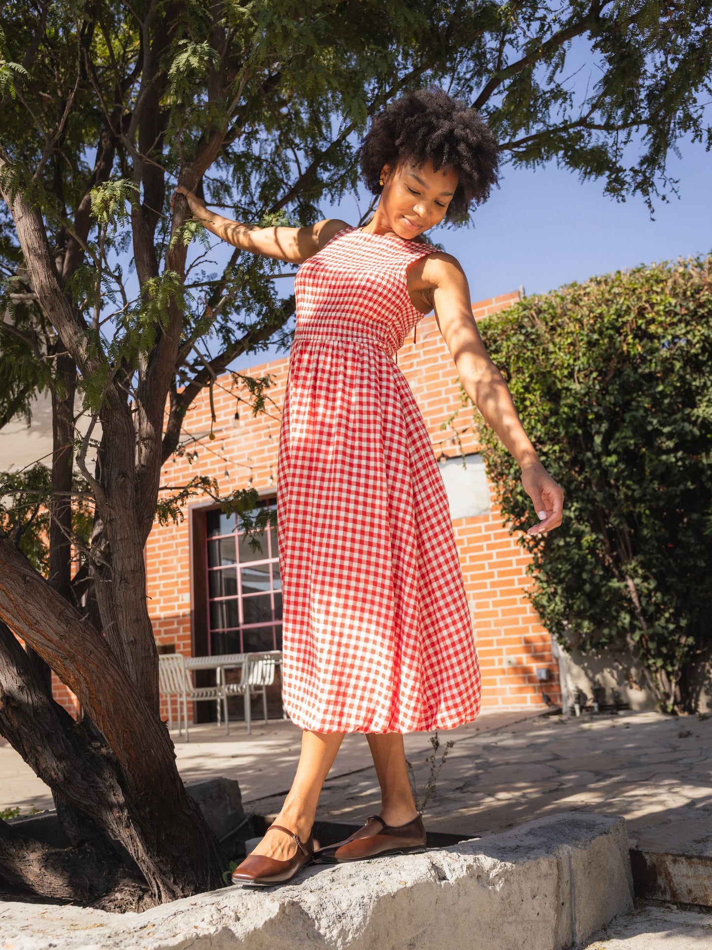 Sadie & Sage Apple Butter Midi Dress