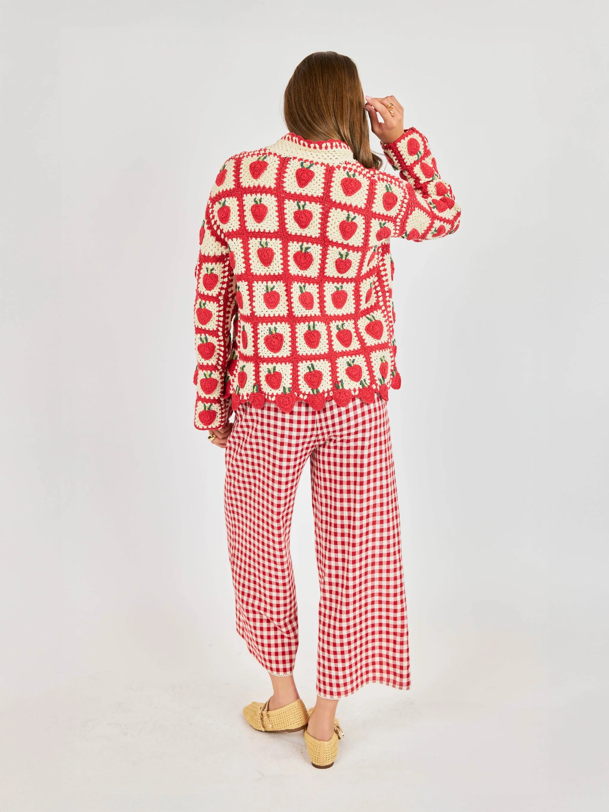 Sadie & Sage Berrylicious Crochet Cardi