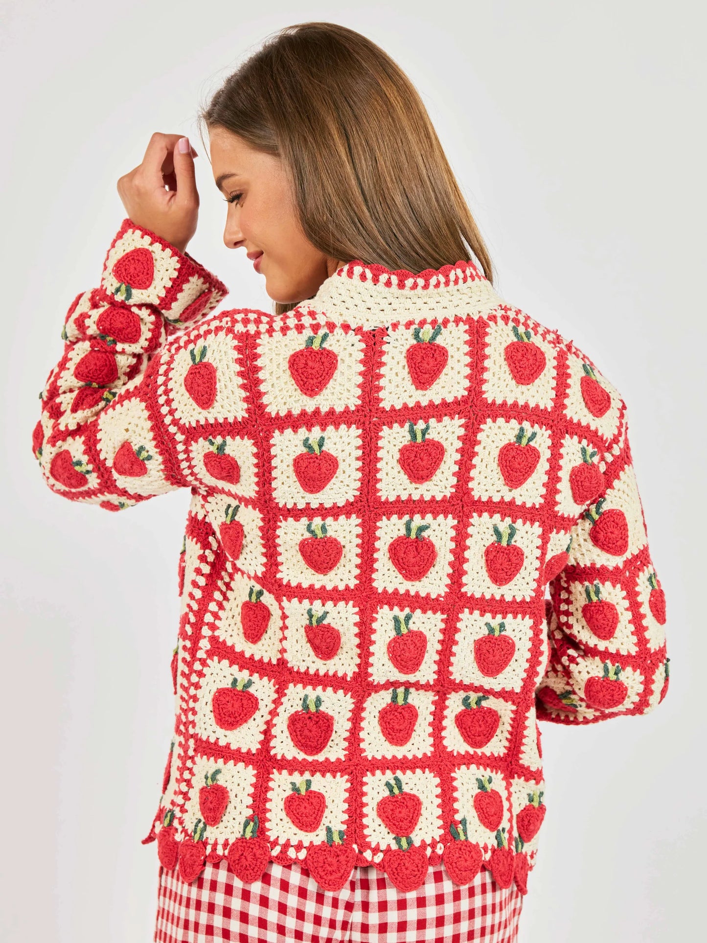 Sadie & Sage Berrylicious Crochet Cardi