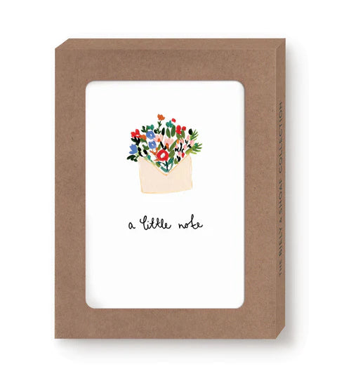 A Little Note Boxed Notecard