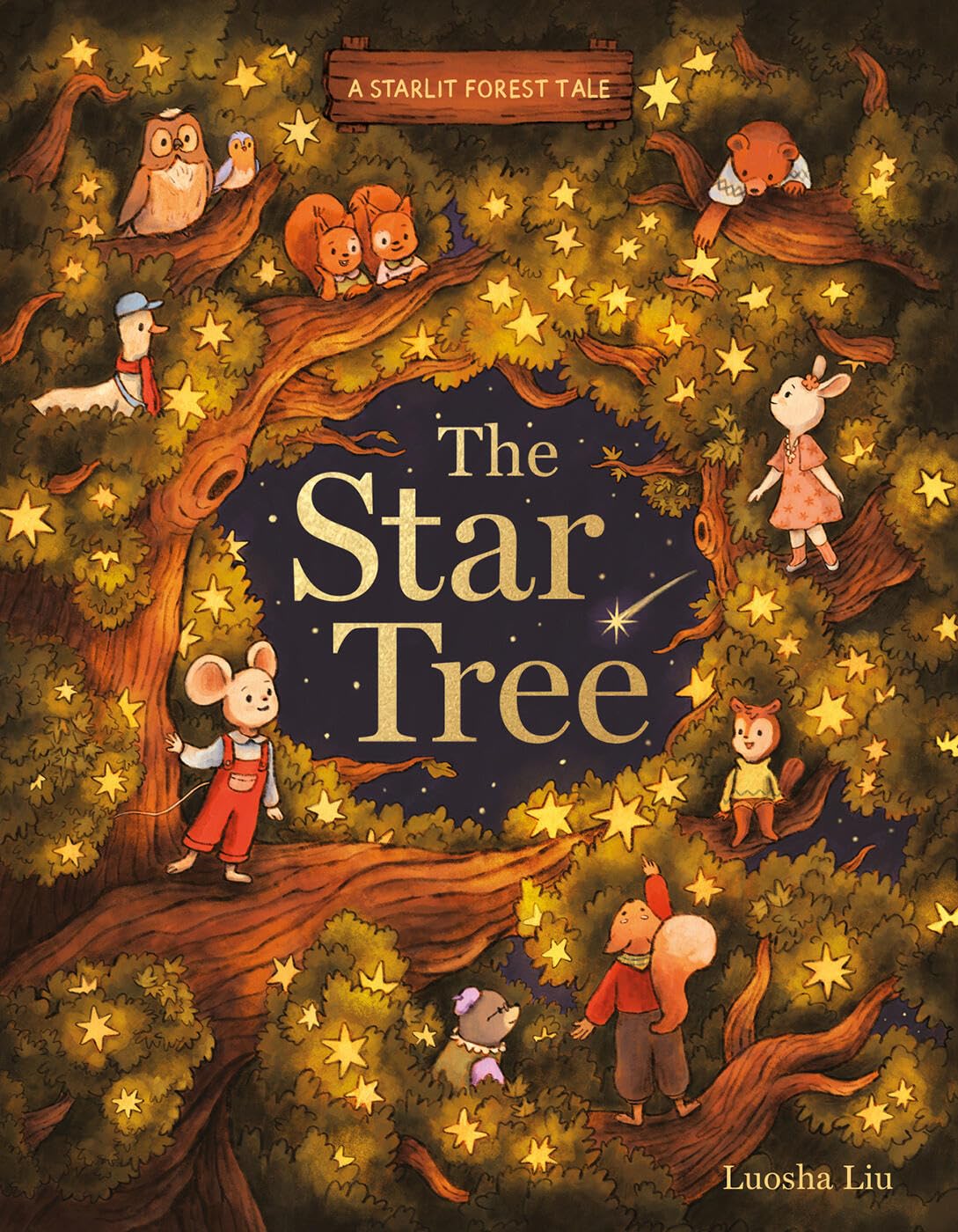A Starlit Forest Tale: The Star Tree