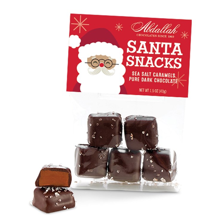 Abdallah Santa Snacks - Dark Sea Salt Caramels