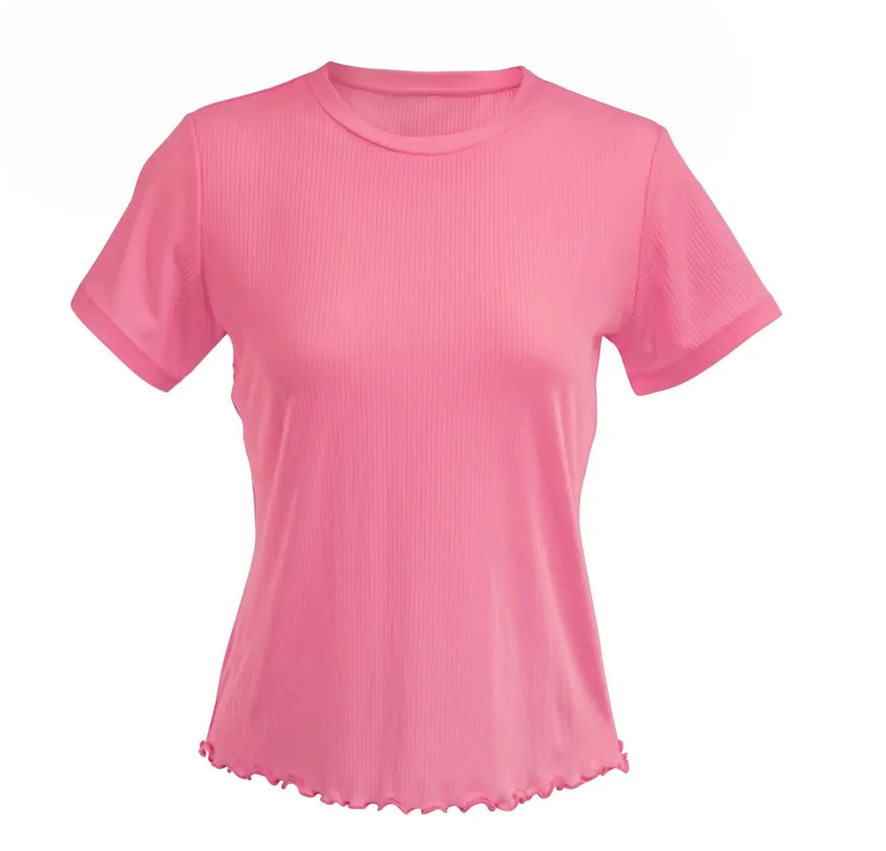 Amanda Blue Sunkissed Coral Bliss Short Sleeve Top