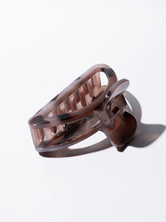 Moon Clip - Glossy Mauve