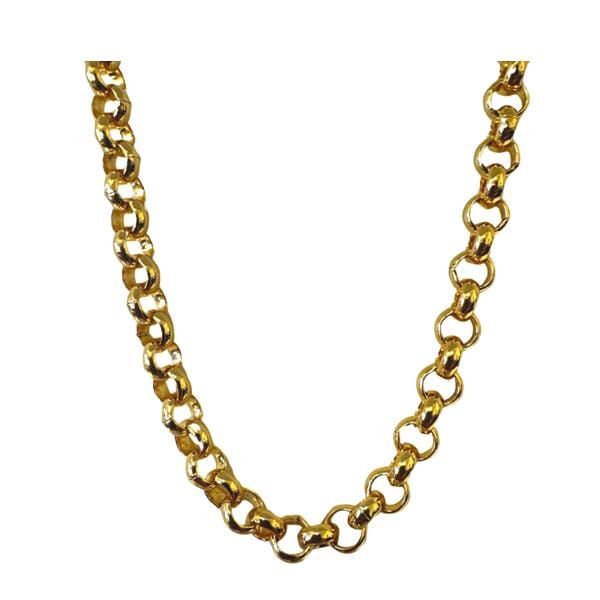 Athena Designs Chain: Gold Plated Rolo Chain