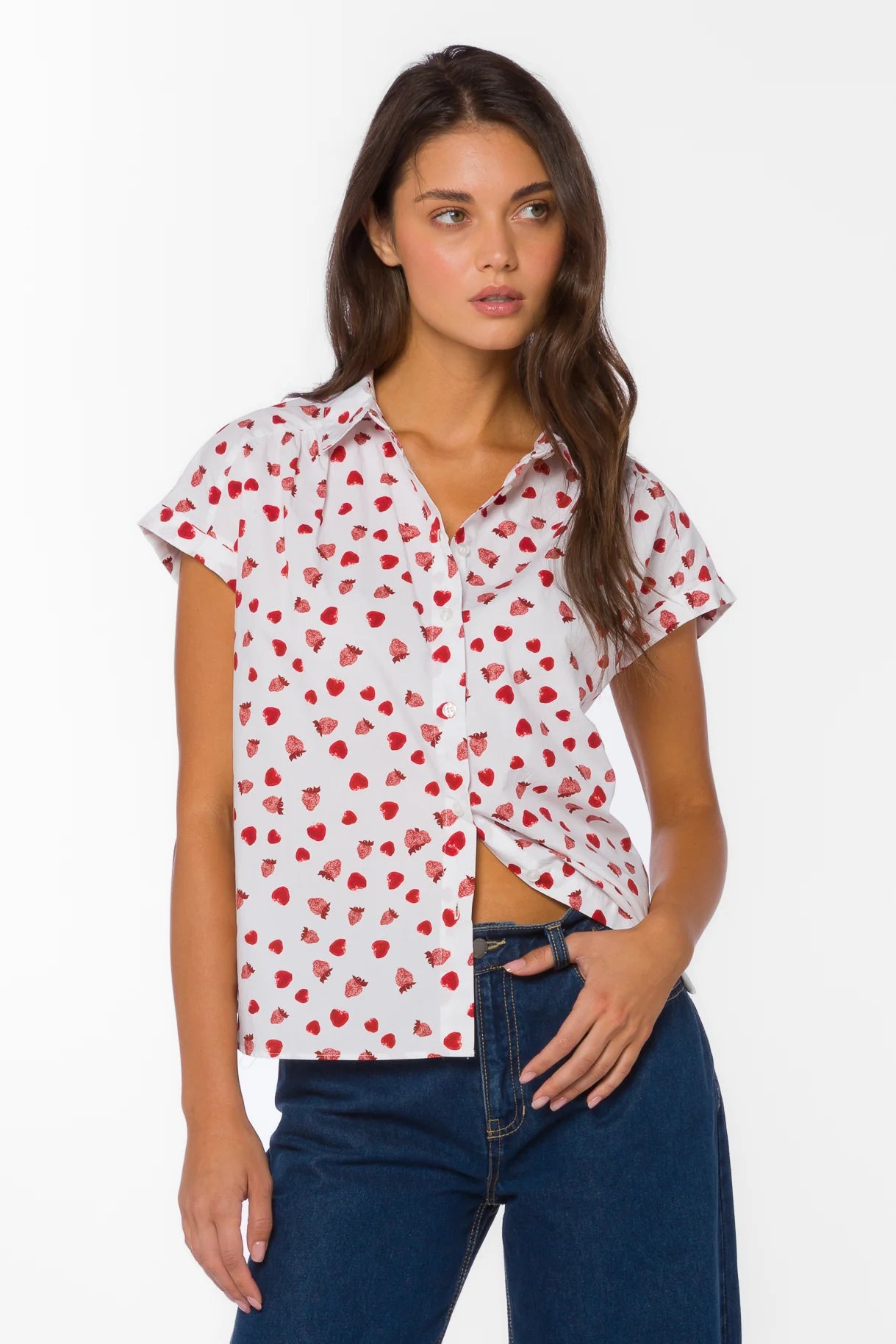 Velvet Heart Babs Strawberry Fields Shirt