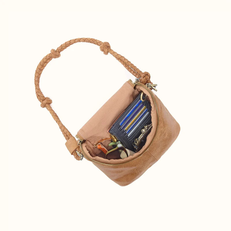 Hobo Fern Duo Crossbody Whiskey