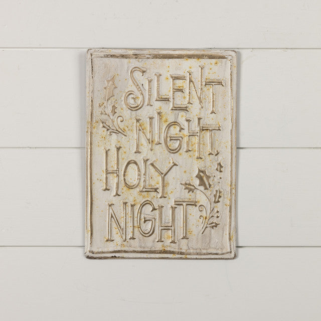 Silent Night Holy Night Sign