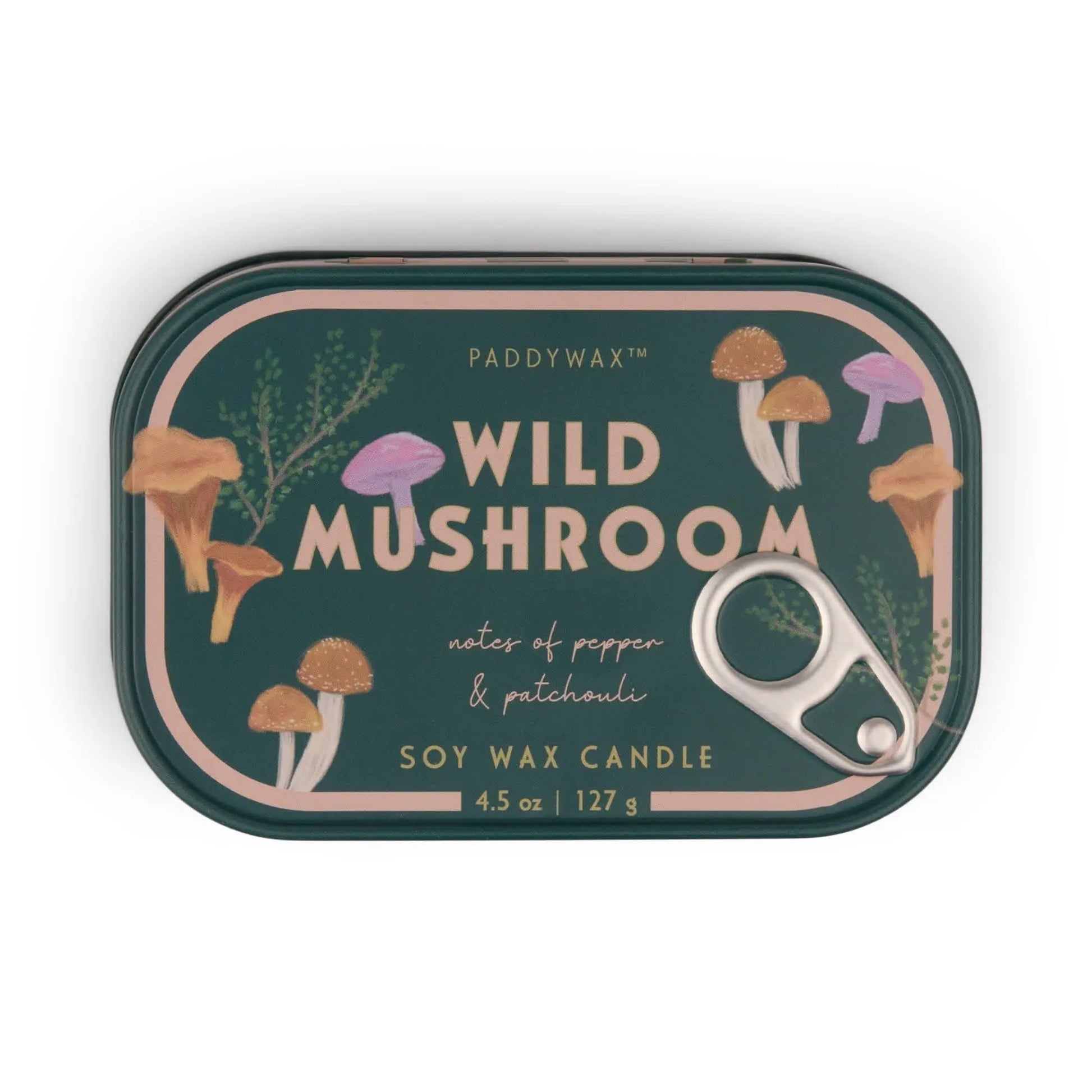 Wild Mushroom Bistro 4.5 oz Tin Candle