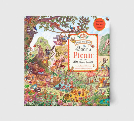 Bear's Picnic Puzzle: A Magical Woodland 100 Piece Puzzle