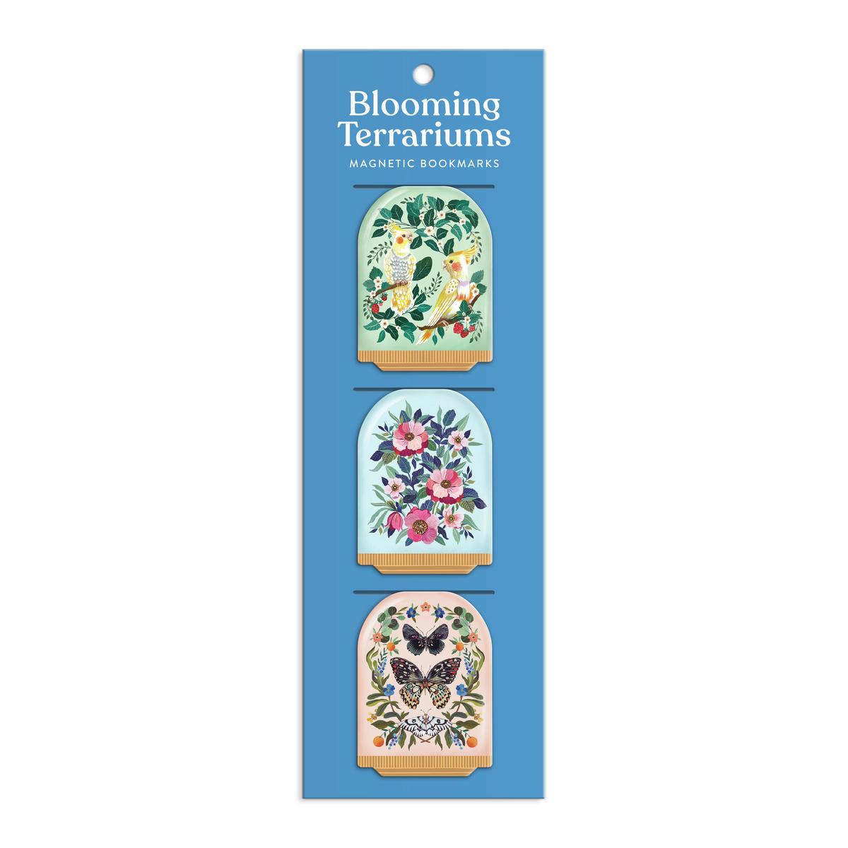 Blooming Terrariums Magnetic Bookmarks
