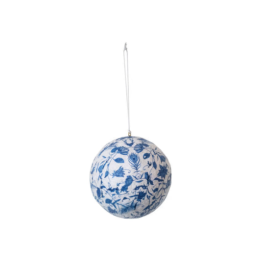 Paper Mache Ball Ornament