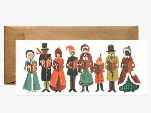 Boxed Set of Carolers Christmas Cards