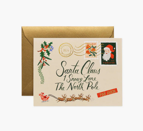 Boxed Set of Santa Letter Cards