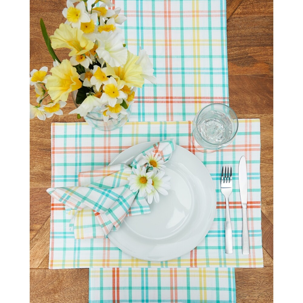 Carol & Frank Bunny Trail Plaid Placemat