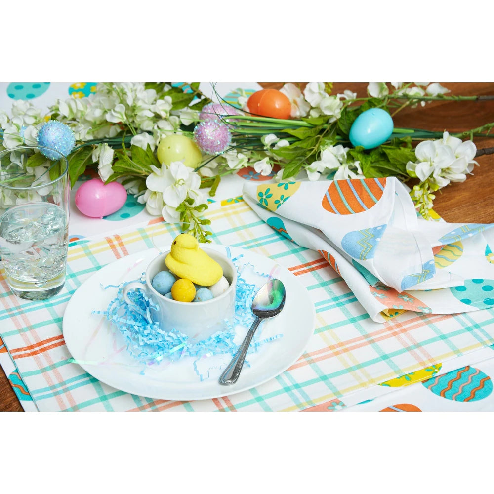 Carol & Frank Bunny Trail Plaid Placemat