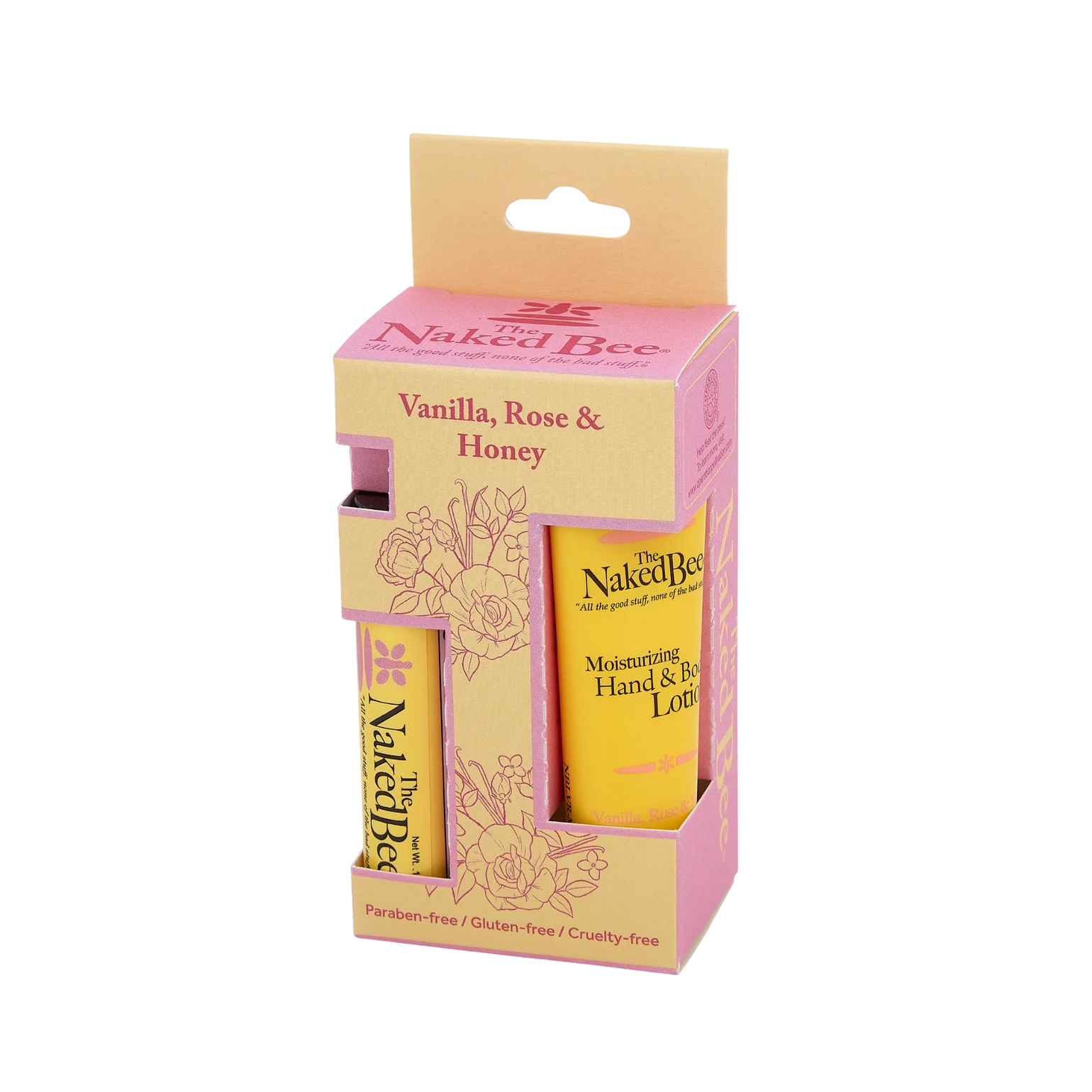 Contemporary Vanilla, Rose & Honey Pocket Pack