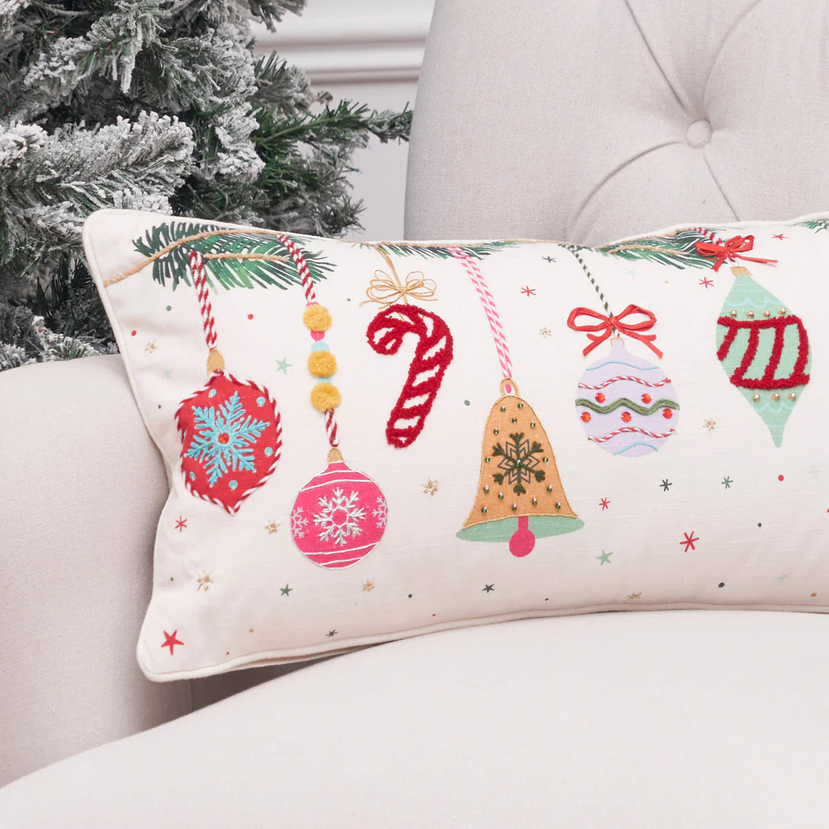 Vintage Ornament Pillow
