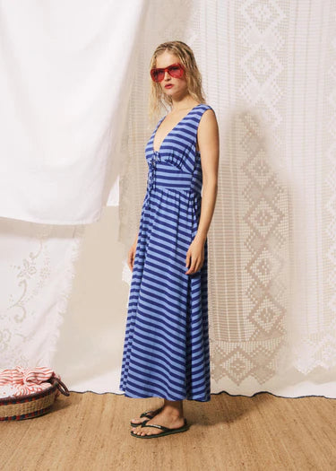 FRNCH Gennaro Electric Blue Dress