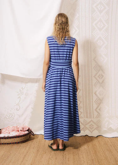 FRNCH Gennaro Electric Blue Dress