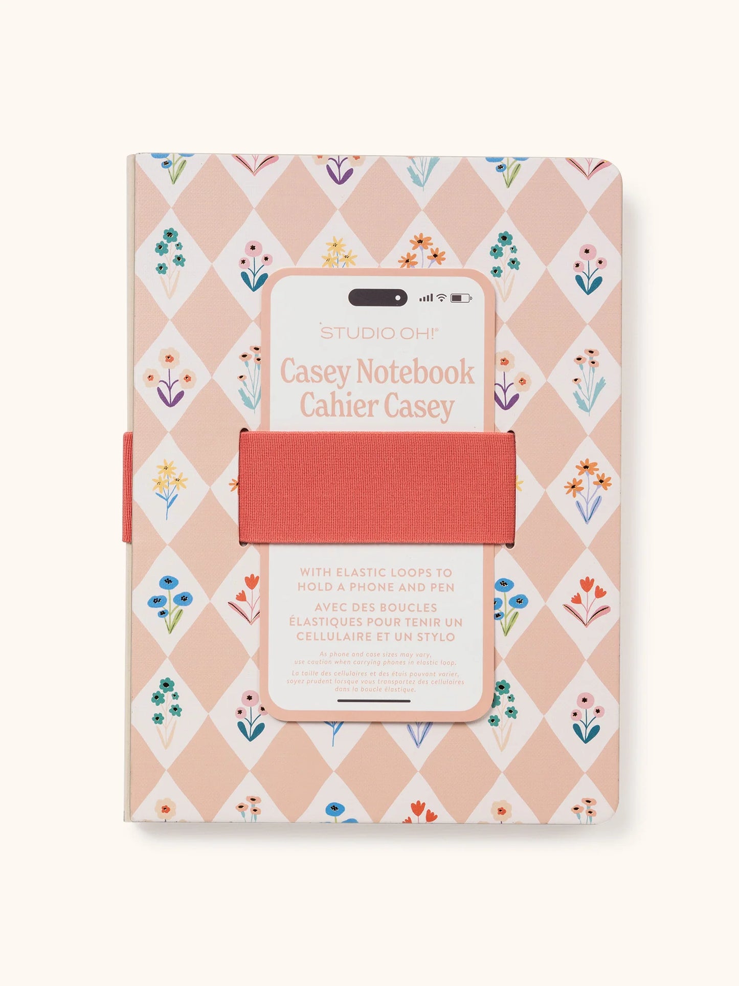 Meadow Lane Casey Notebook with Phone Loop
