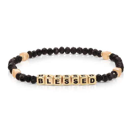 Blessed Colorful Words Bracelet