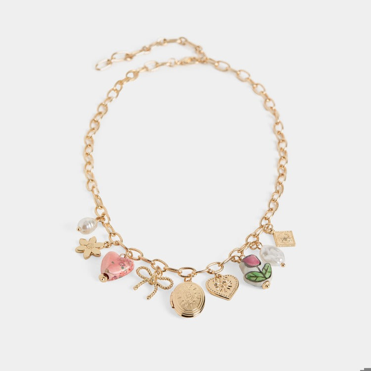 Charming Blossom Locket Necklace