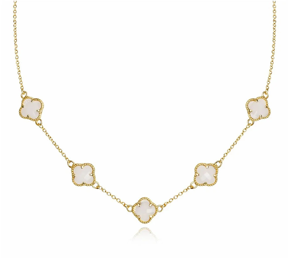 Athena Designs Clover All Around Necklace