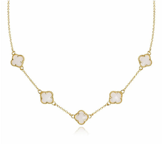 Athena Designs Clover All Around Necklace