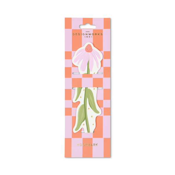 Coneflower Floral Bookmark