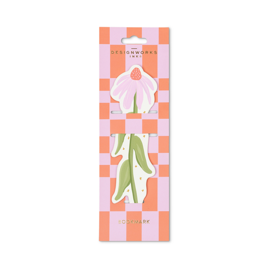 Coneflower Floral Bookmark