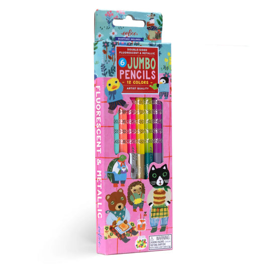 Sweet Celebration 6 Jumbo Pencils